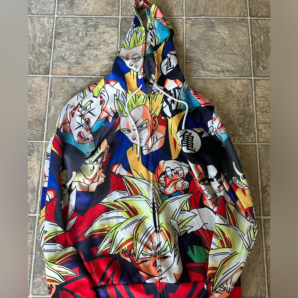 GOHAN Collage hoodie